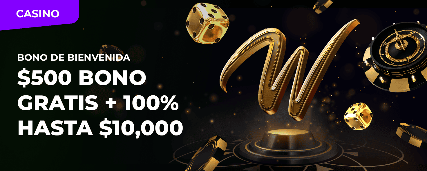 Bono de Bienvenida ¡100% hasta $10.000 con tu primer depósito!