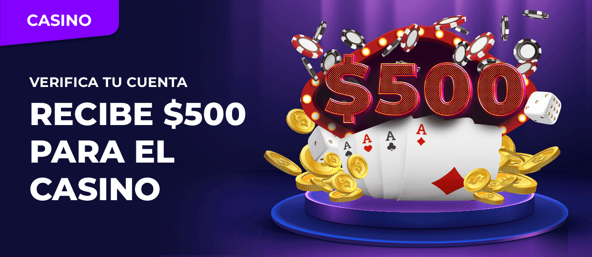 $500 Gratis ¡Sin depósito!